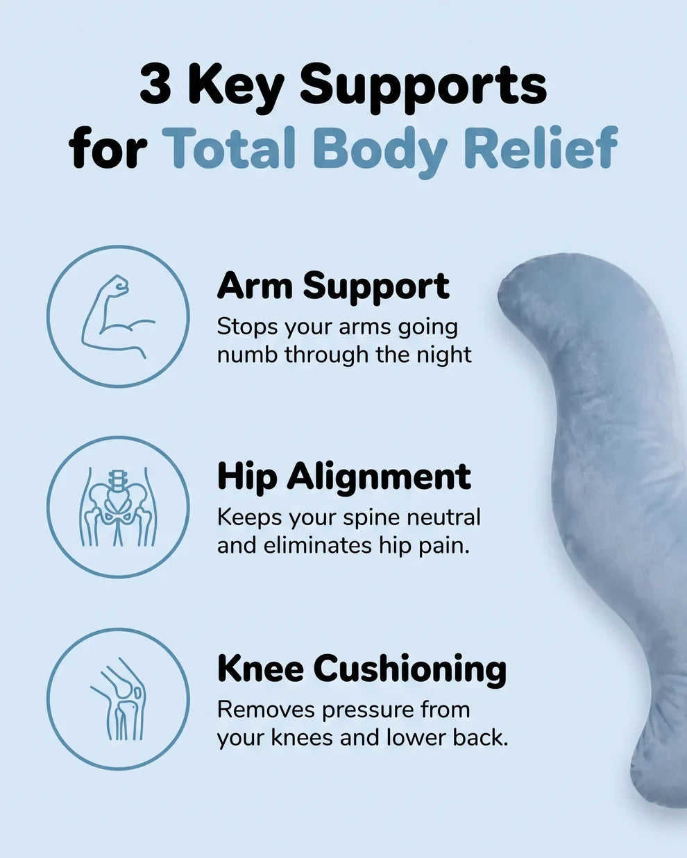 LUNA®  Body Align Pillow