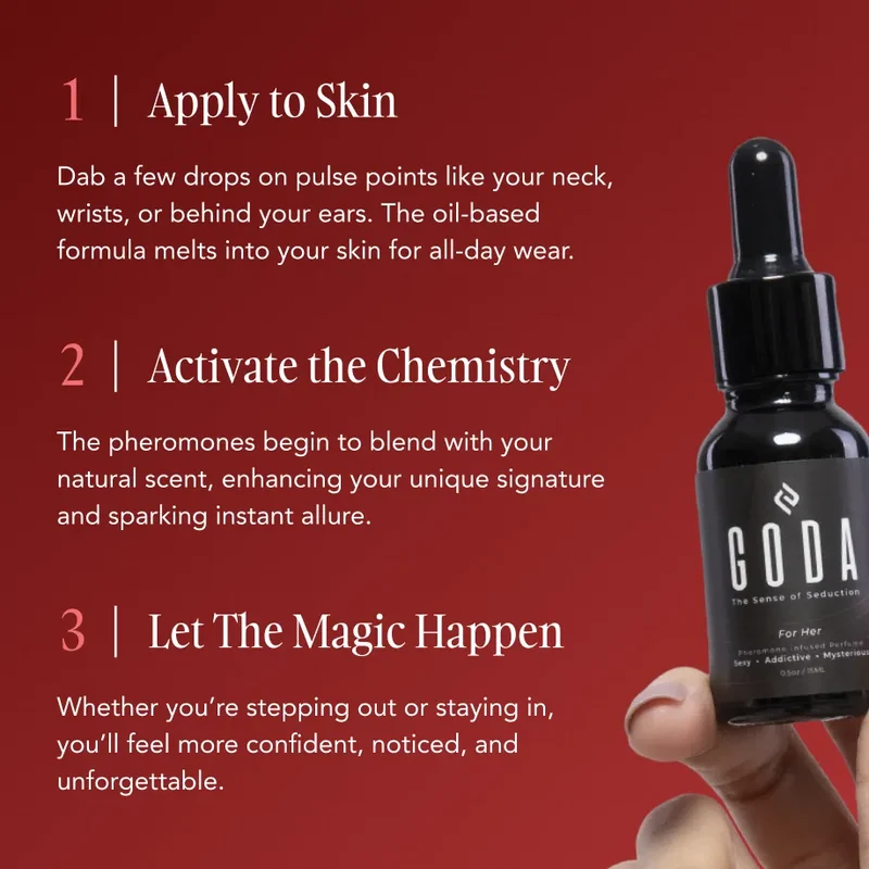 Goda®  Your signature scent, made richer by the woman wearing it