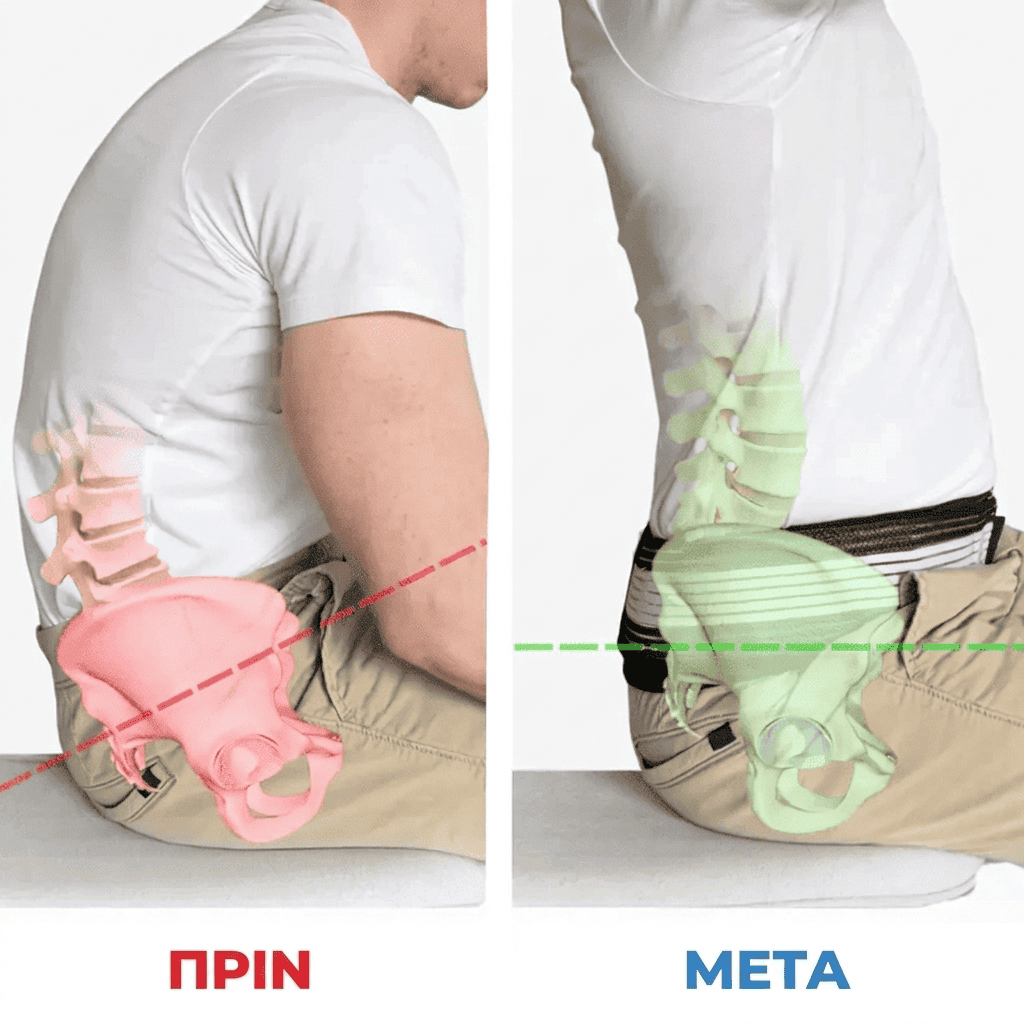 Zenzo® |  Ορθοπεδική ζώνη για την πλάτη